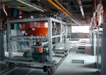 小車跑位、螺旋送料配料系統(tǒng)